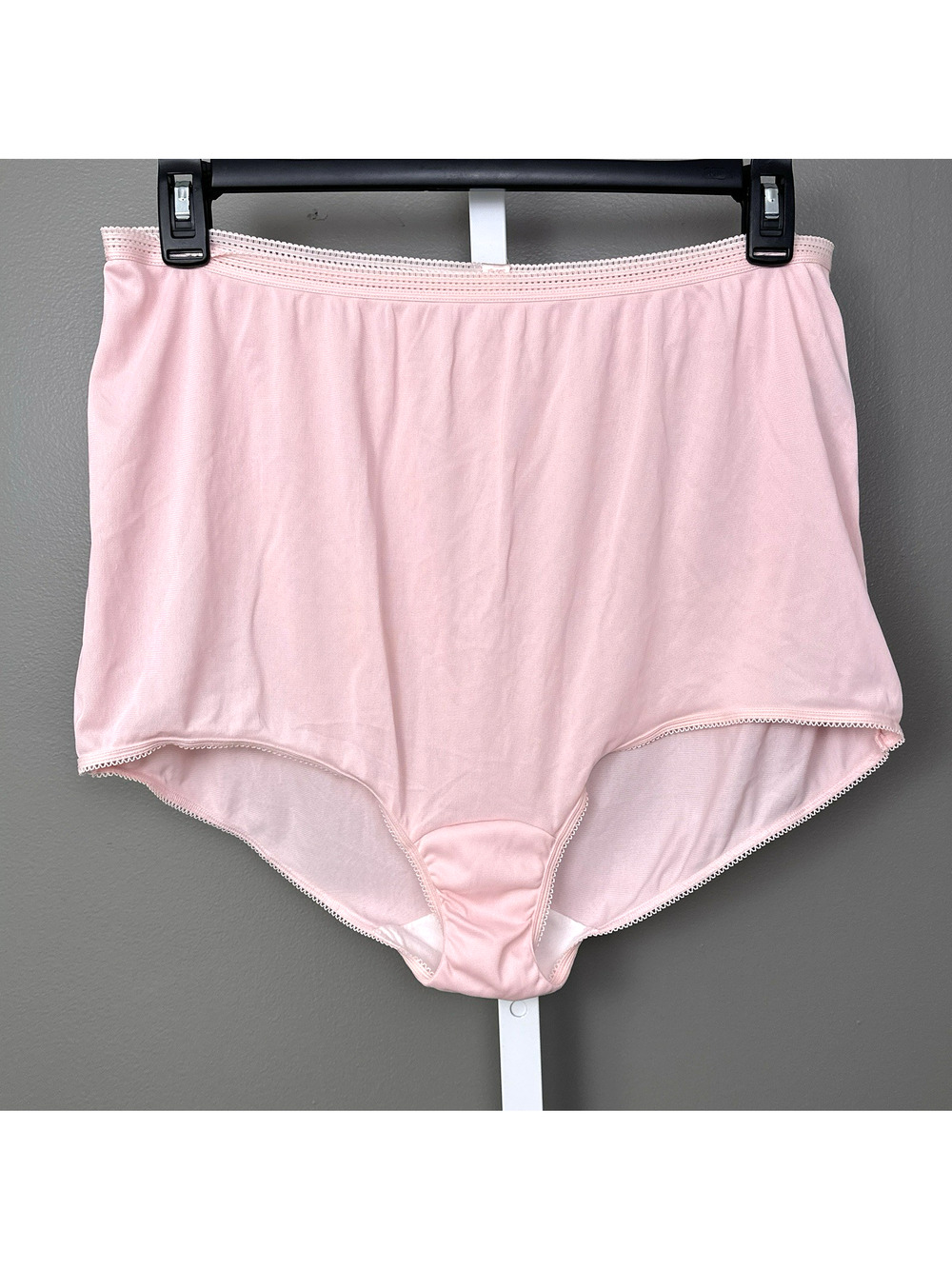 Vintage Sears Panties Plus Size 10 Granny Panty Pillow Tab Acetate Polyester